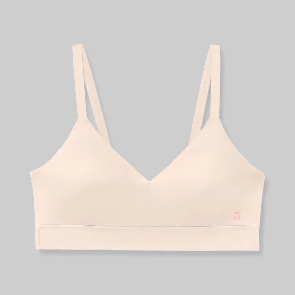 Tommy John Second Skin Triangle Bralette in Soft Pink Size XS fits cups D-DD NWT - Picture 5 of 11